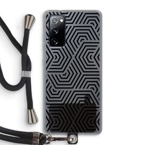 Magic pattern: Samsung Galaxy S20 FE / S20 FE 5G Transparant Hoesje met koord
