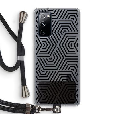Magic pattern: Samsung Galaxy S20 FE / S20 FE 5G Transparant Hoesje met koord