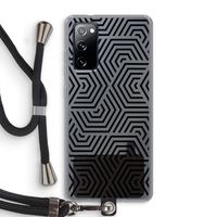 Magic pattern: Samsung Galaxy S20 FE / S20 FE 5G Transparant Hoesje met koord