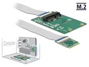 DeLOCK 62848 Intern M.2 interfacekaart/-adapter