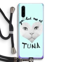 You had me at tuna: Huawei P30 Transparant Hoesje met koord