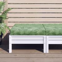VidaXL Palletkussen bladpatroon 60x60x8 cm oxford stof