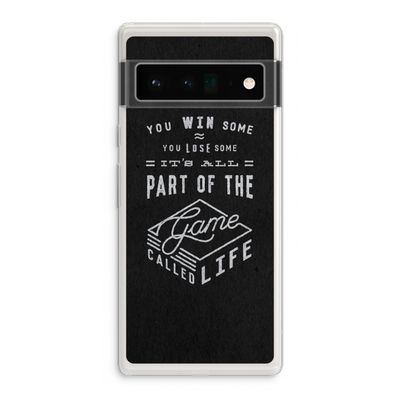 Life: Google Pixel 6 Pro Transparant Hoesje