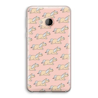 Ponys: HTC U Play Transparant Hoesje
