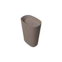 Vrijstaande Waskom Zydra Olympia 55x36 cm Moka