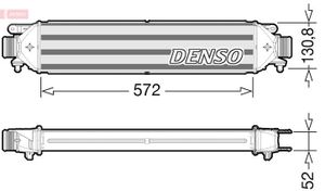 Intercooler, inlaatluchtkoeler DIT09103
