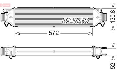 Intercooler, inlaatluchtkoeler DIT09103