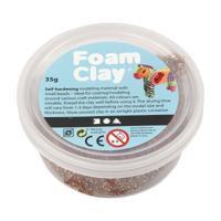 Foam Clay - bruin, 35gr.