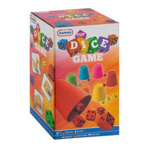 Creative Craft Group Dobbelspel 6 cups en 30 dobbelstenen