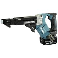 Makita S_0380_7888679 DFR551RTJ Accu-schroefautomaat 18 V 5.0 Ah Li-ion Incl. accu, Incl. 2 accus, Incl. lader