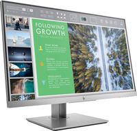 HP EliteDisplay E243 computer monitor 60,5 cm (23.8") 1920 x 1080 Pixels Full HD LED Zwart, Zilver - thumbnail