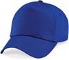 Beechfield CB10B Junior Original 5 Panel Cap - Bright Royal - One Size