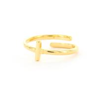 Imotionals Ring Letter I Goud Imotionals Ring Letter I Goud
