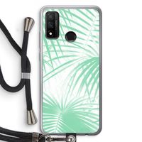 Palmbladeren: Huawei P Smart (2020) Transparant Hoesje met koord