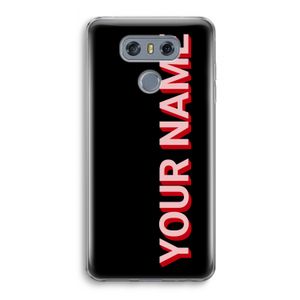 Namecase: LG G6 Transparant Hoesje
