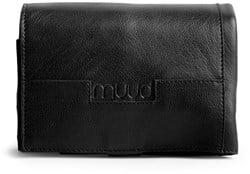 MUUD Stockholm Black - Handgemaakt leren etuit voor verwisselbare breinaalden 31x38x8cm