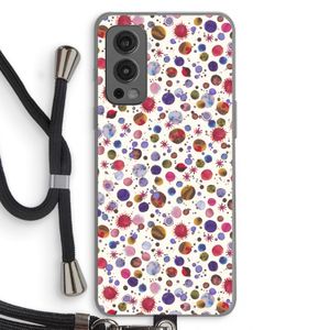 Planets Space: OnePlus Nord 2 5G Transparant Hoesje met koord