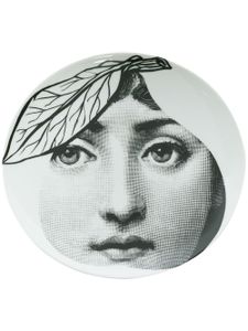 Fornasetti assiette imprimée - Blanc