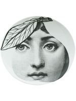 Fornasetti assiette imprimée - Blanc - thumbnail