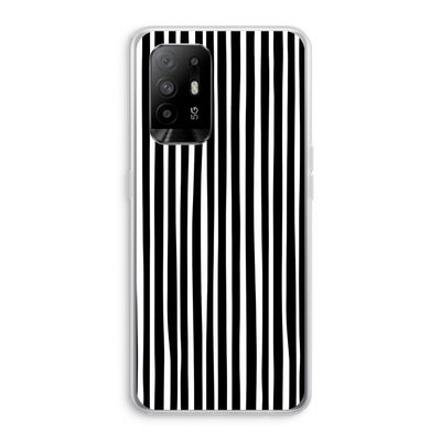 Stripes: Oppo A94 5G Transparant Hoesje