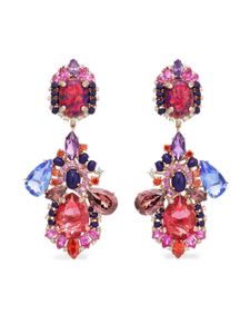 Anabela Chan boucles d'oreilles en or rose 18ct