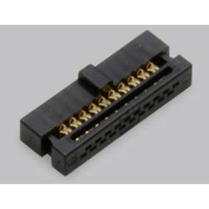 BKL Electronic 10120993 Pinconnector Met trekonlasting Rastermaat: 2.54 mm Totaal aantal polen: 32 Aantal rijen: 2 1 stuk(s)