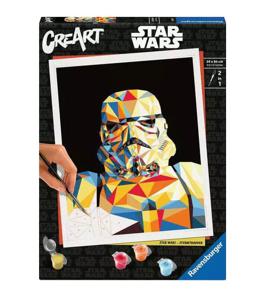 Star Wars CreArt Paint by Numbers Painting Set Stormtrooper 24 x 30 cm