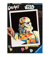 Star Wars CreArt Paint by Numbers Painting Set Stormtrooper 24 x 30 cm - thumbnail