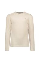Like Flo Zomer shirt meisjes Off wit - rib - lange mouw - Esra