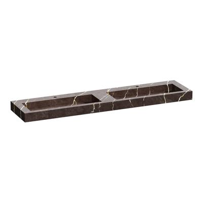 Wastafel Topa Artificial Marble 200 Copper Brown Topa