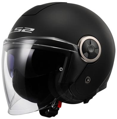 LS2 Helmet of620 classy solid xl matt black