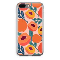 Perzik: iPhone 8 Plus Transparant Hoesje