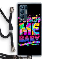 Touch Me: Oppo Find X3 Neo Transparant Hoesje met koord