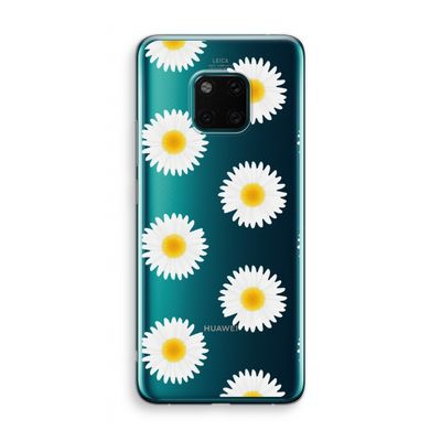 Margrietjes: Huawei Mate 20 Pro Transparant Hoesje