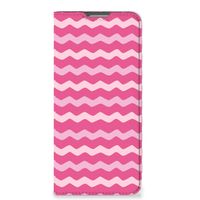 OPPO Reno8 Lite Hoesje met Magneet Waves Pink