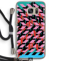 Skew Blush 2: Samsung Galaxy S7 Transparant Hoesje met koord