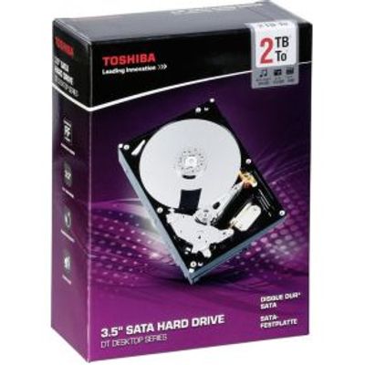 Toshiba HD 3.5 SATA 2TB 5700rpm intern retail