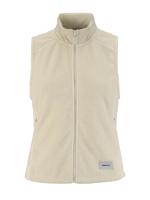 Craft Subz Fleece hardloopvest mouwloos beige dames
