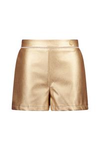 Le Chic Zomer shorts meisjes Goud - PU leer - Dutti