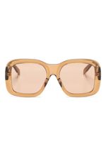 Stella McCartney Eyewear lunettes de soleil à monture carrée - Marron