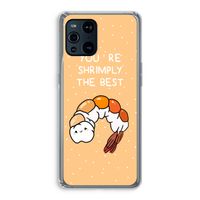 You're Shrimply The Best: Oppo Find X3 Pro Transparant Hoesje