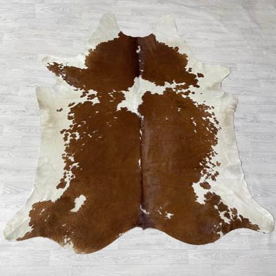 Koeienhuid bruin wit Hereford 245x205cm XL