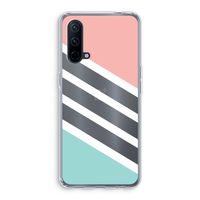 Strepen pastel: OnePlus Nord CE 5G Transparant Hoesje