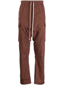 Rick Owens pantalon cargo à coupe sarouel - Marron