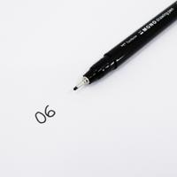 Tombow • fineliner mono drawing pen, line width 06 (approx. 0.50 mm), black