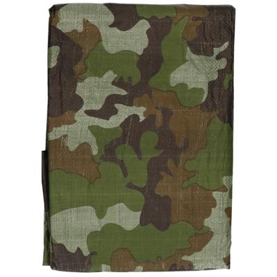 Benson Afdekzeil - camouflage leger groen - 470 x 364 cm - dekzeil