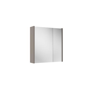 Adema Prime Spiegelkast - 60x63x16cm - inclusief zijpanelen - taupe SW1212815/SW910736