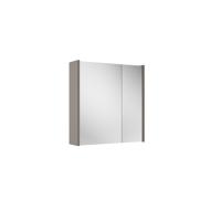 Adema Prime Spiegelkast - 60x63x16cm - inclusief zijpanelen - taupe SW1212815/SW910736