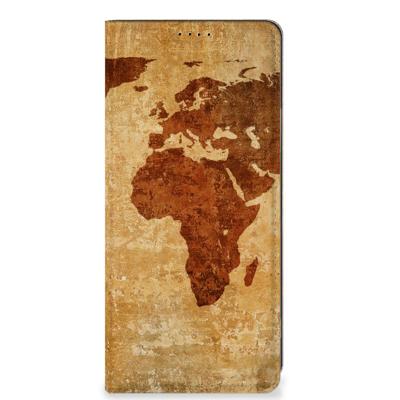 OPPO A58 4G | Book Cover | Wereldkaart