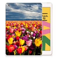 Apple iPad 10.2 | iPad 10.2 (2020) | 10.2 (2021) | Siliconen hoesje | Tulpen